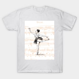 Ballerina print T-Shirt